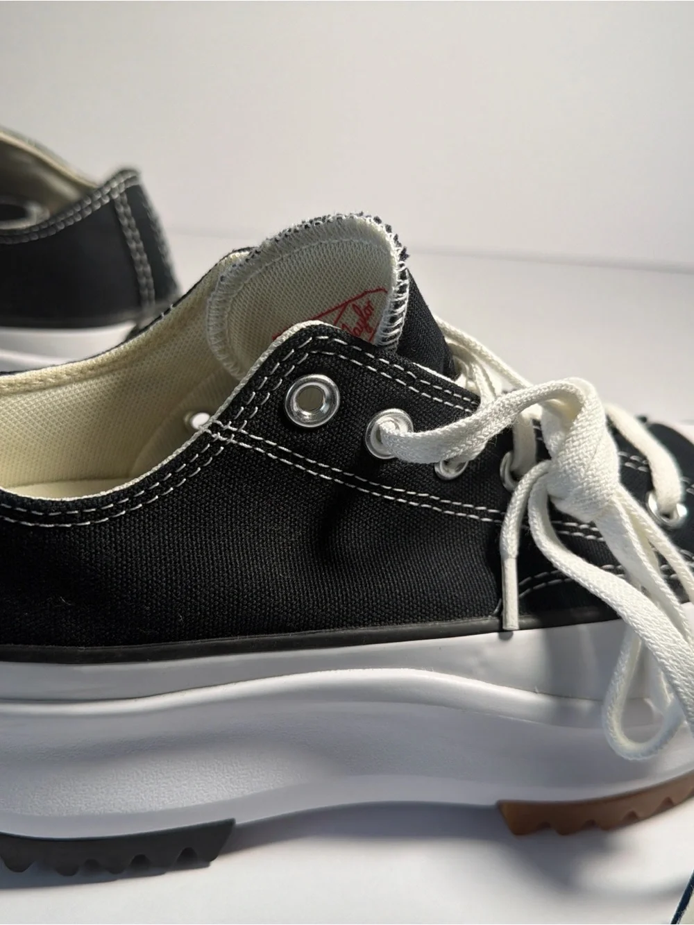 Run Star Converse Hike Low 'Black Gum' 168816C Unisex
